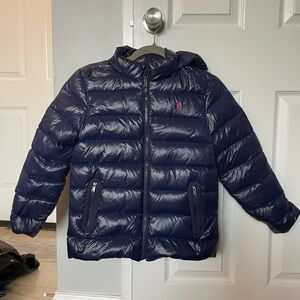 Polo Ralph Lauren insulated puffer jacket girls size M (8/10)